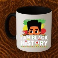 I Am Black History For Boy Black History Month Coffee Mug thumb 2