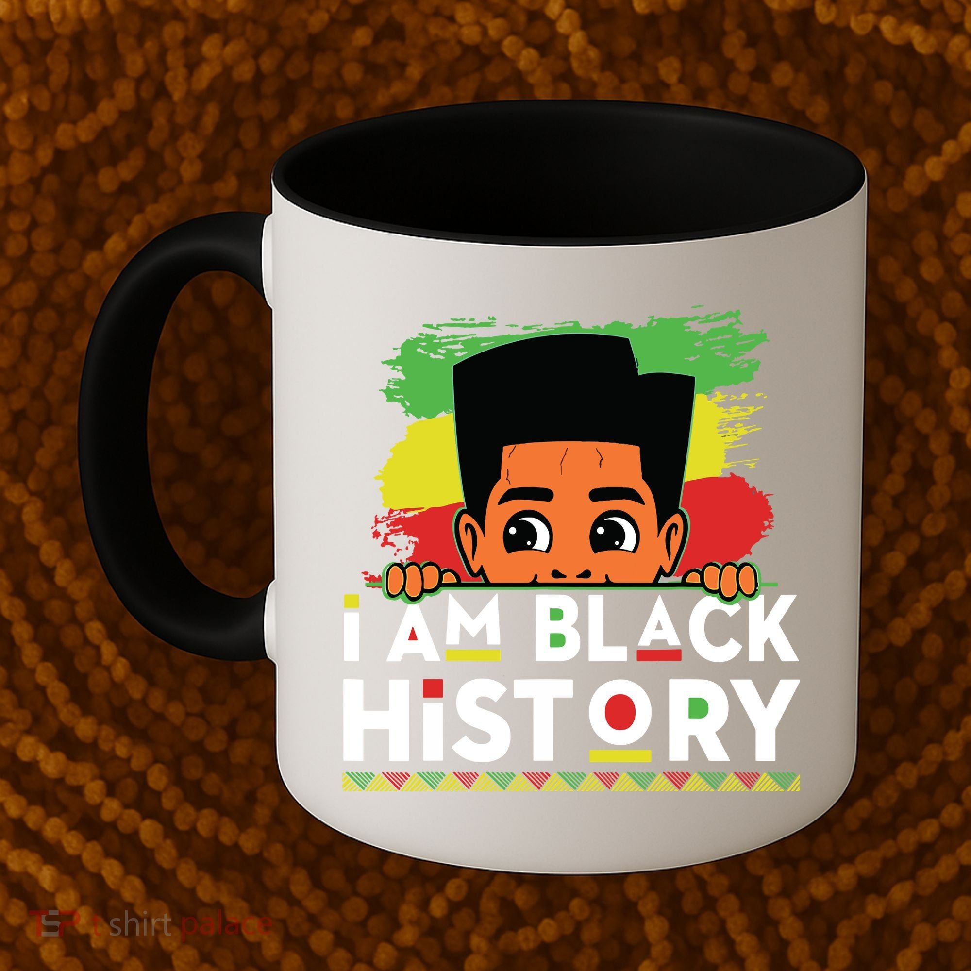 I Am Black History For Boy Black History Month Coffee Mug