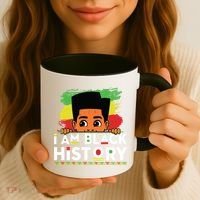 I Am Black History For Boy Black History Month Coffee Mug thumb 3