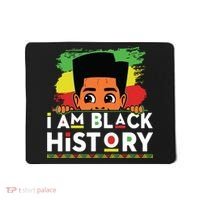 I Am Black History For Boy Black History Month Mousepad thumb 0