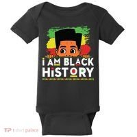 I Am Black History For Boy Black History Month Baby Bodysuit thumb 0