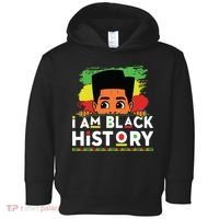 I Am Black History For Boy Black History Month Toddler Hoodie thumb 0