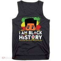 I Am Black History For Boy Black History Month Tank Top thumb 0