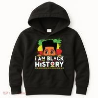 I Am Black History For Boy Black History Month Kids Hoodie thumb 0