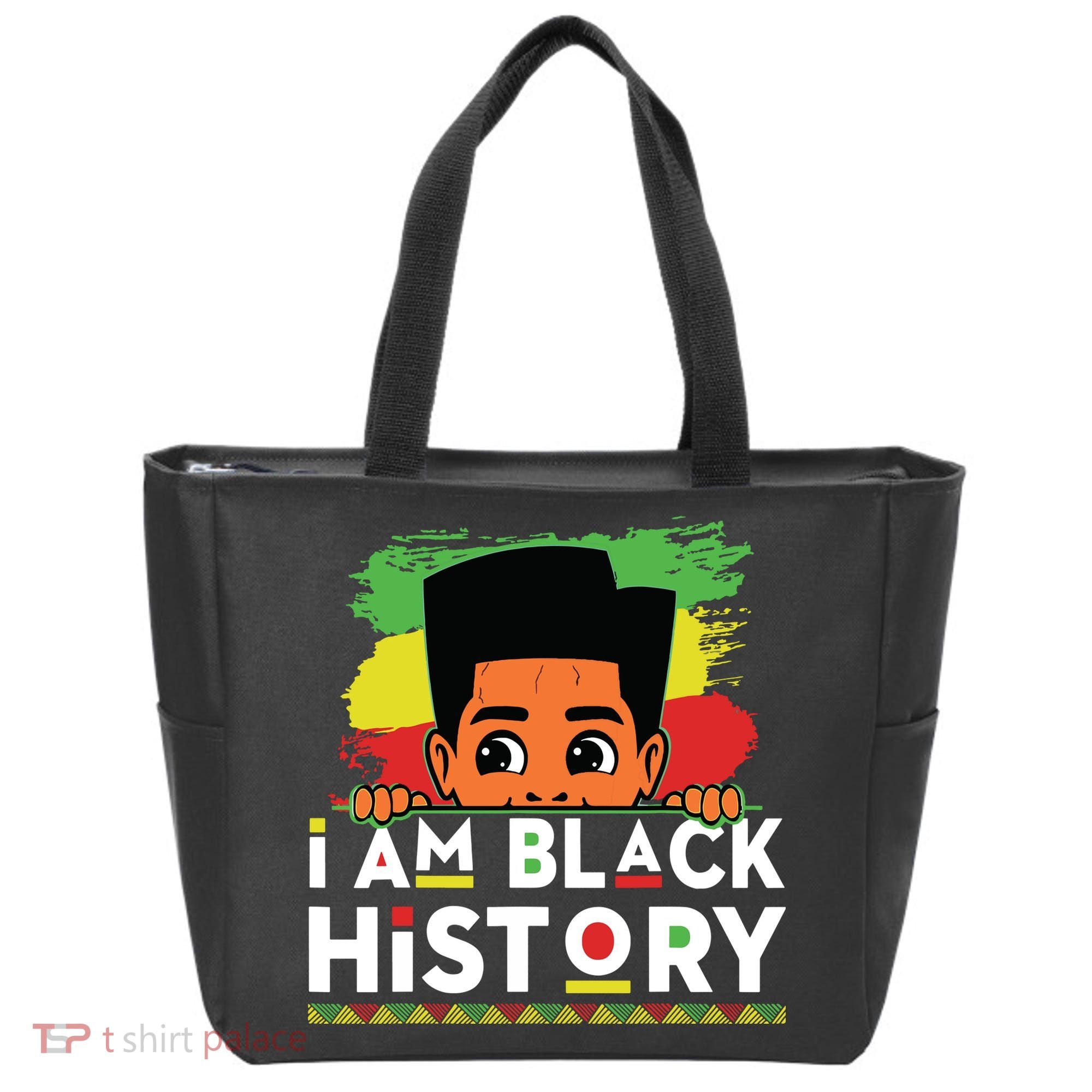 I Am Black History For Boy Black History Month Tote Bag