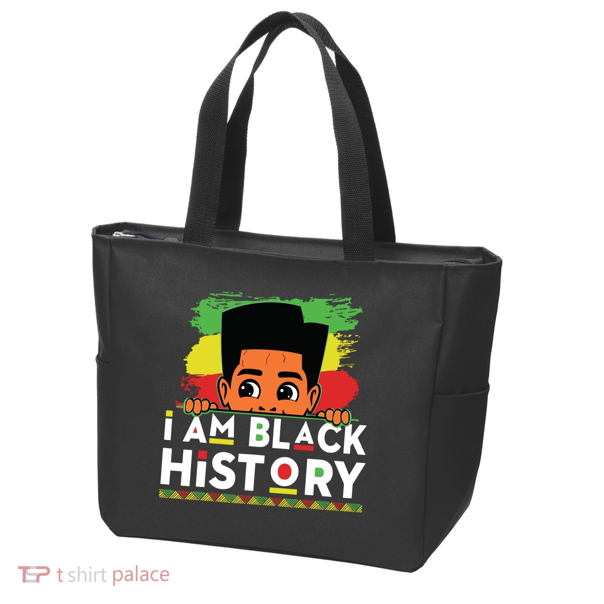 I Am Black History For Boy Black History Month Tote Bag