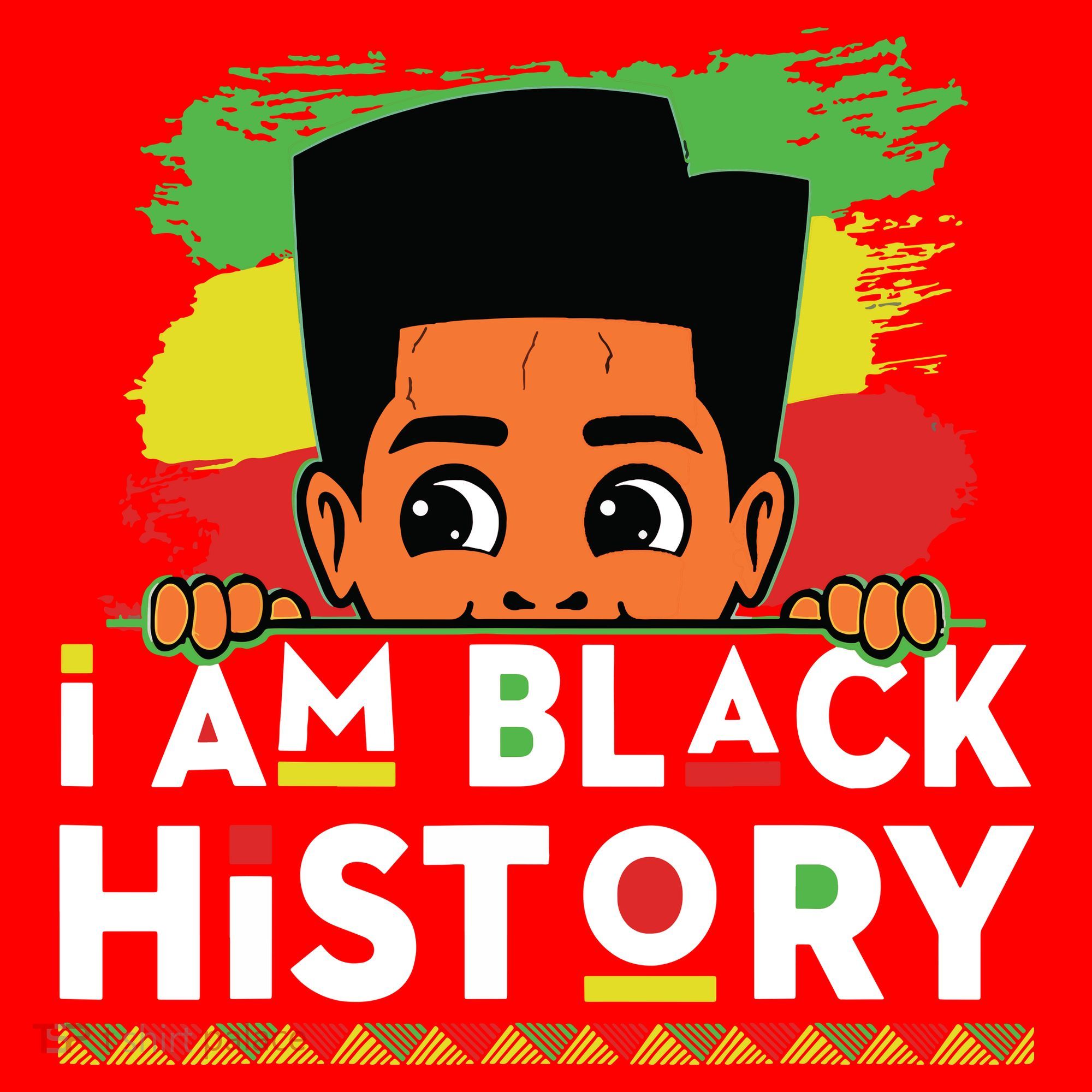 I Am Black History For Boy Black History Month Santa Hat
