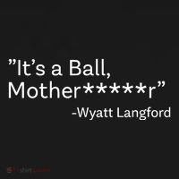 It’S A Ball Motherfucker Wyatt Langford Women's Hoodie thumb 2