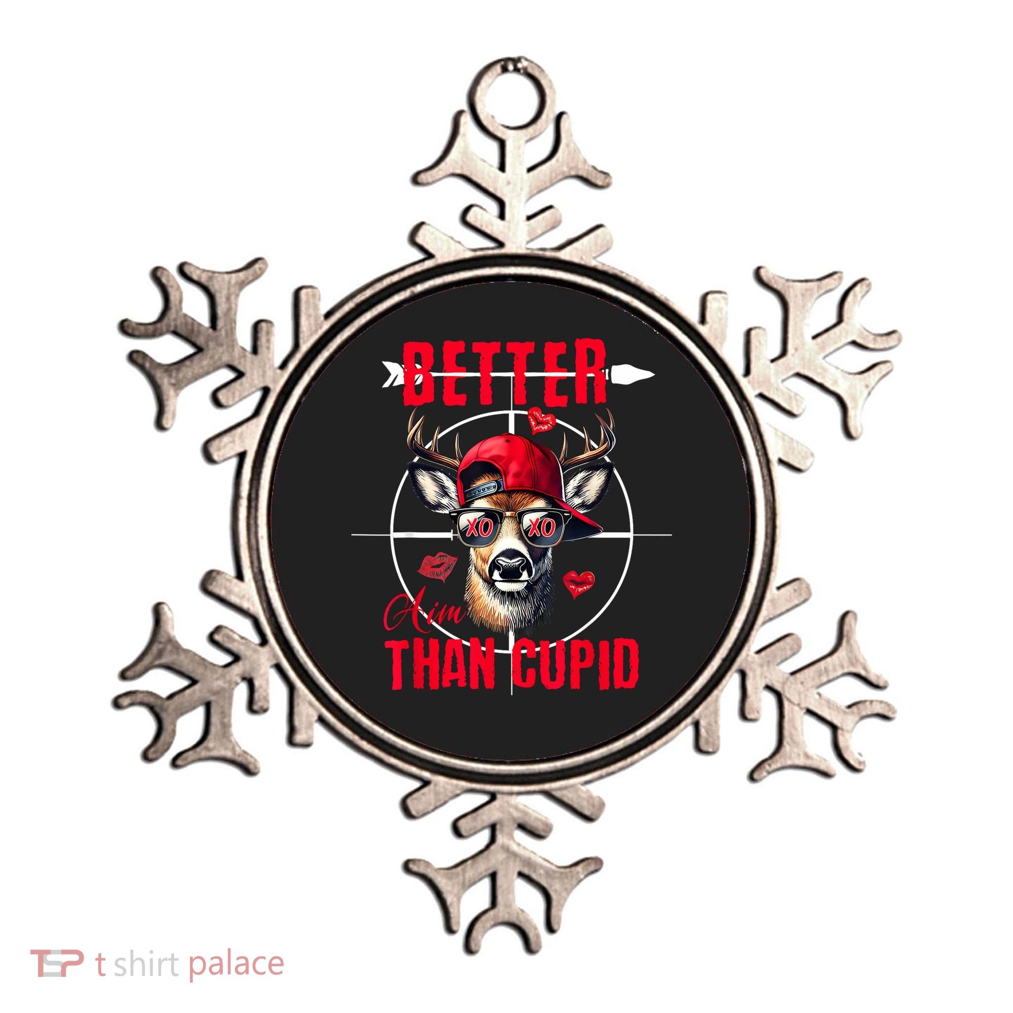 I Aim Better Than Cupid Hunting Valentine’S Day Ornament
