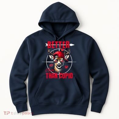 I Aim Better Than Cupid Hunting Valentine’S Day Hoodie