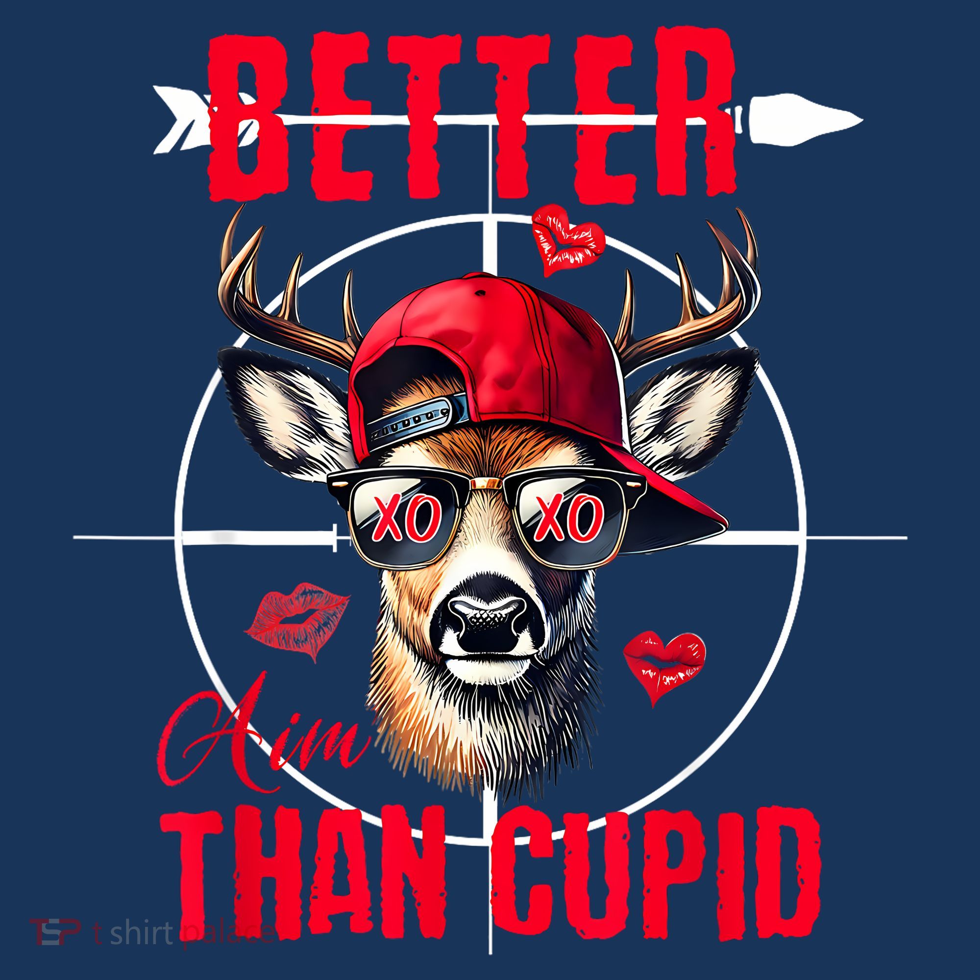 I Aim Better Than Cupid Hunting Valentine’S Day Beanie