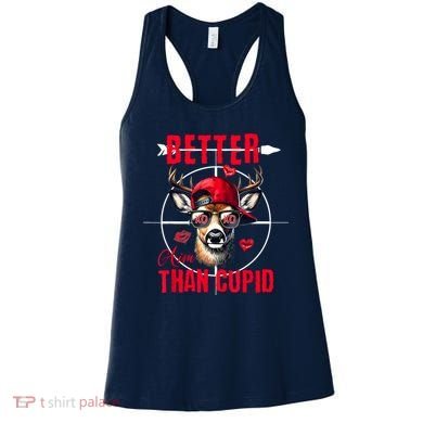I Aim Better Than Cupid Hunting Valentine’S Day Women's Tank Top