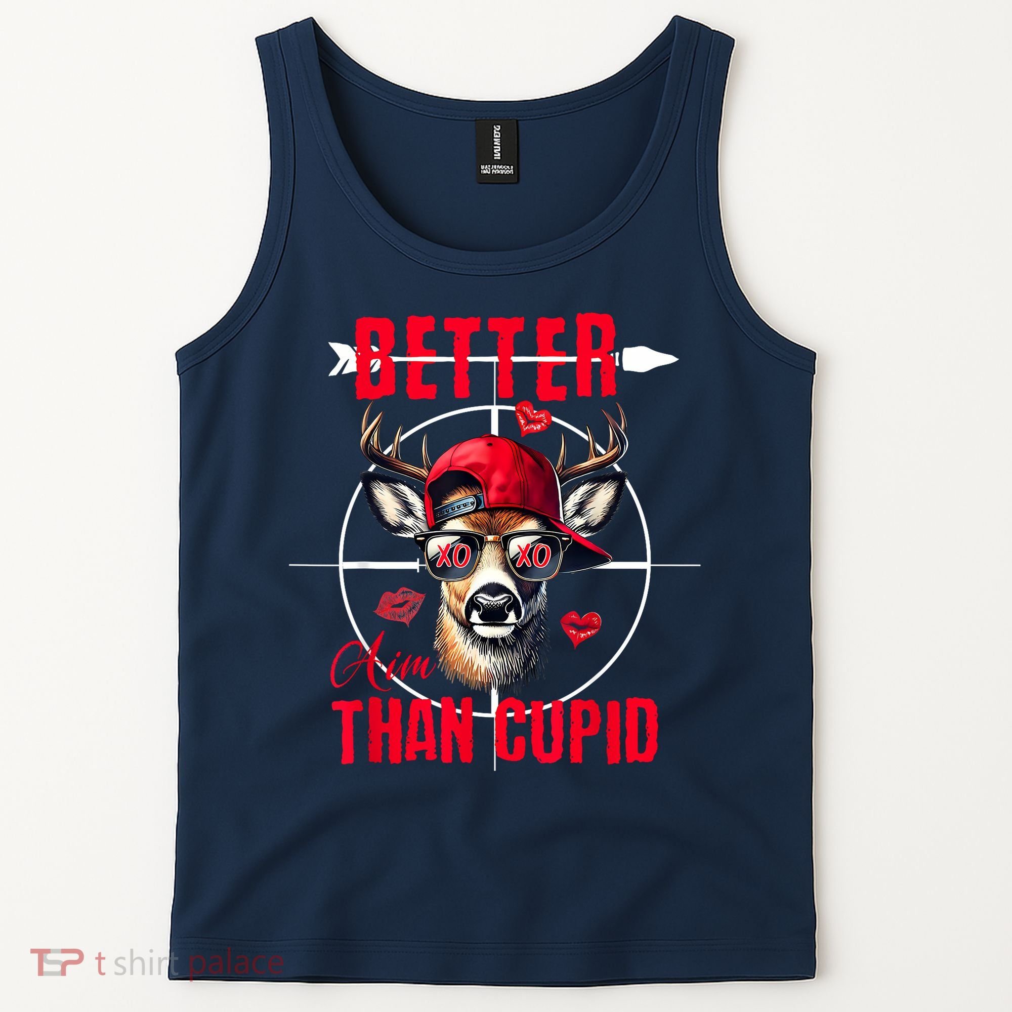 I Aim Better Than Cupid Hunting Valentine’S Day Tank Top