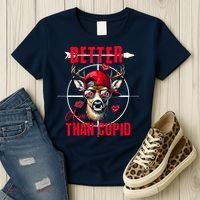 I Aim Better Than Cupid Hunting Valentine’S Day Women's T-Shirt thumb 3