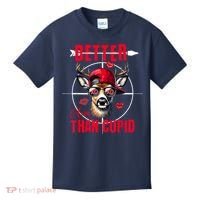 I Aim Better Than Cupid Hunting Valentine’S Day Kids T-Shirt thumb 0