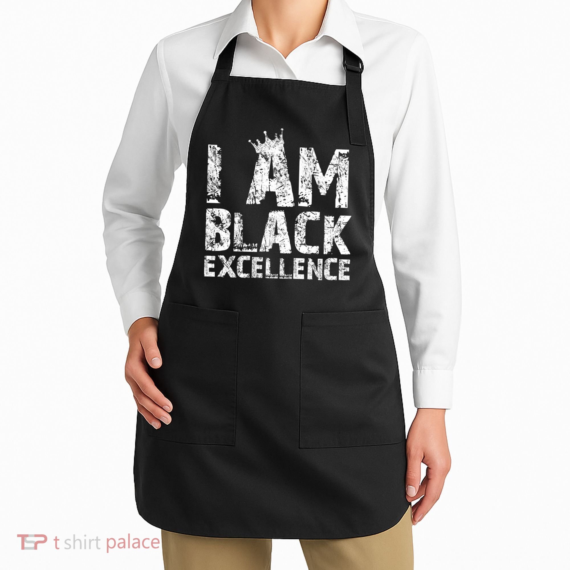 I Am Black Excellence Apron