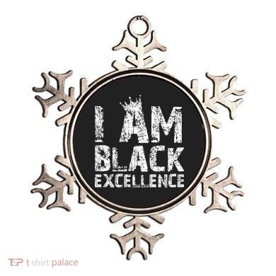 I Am Black Excellence Ornament