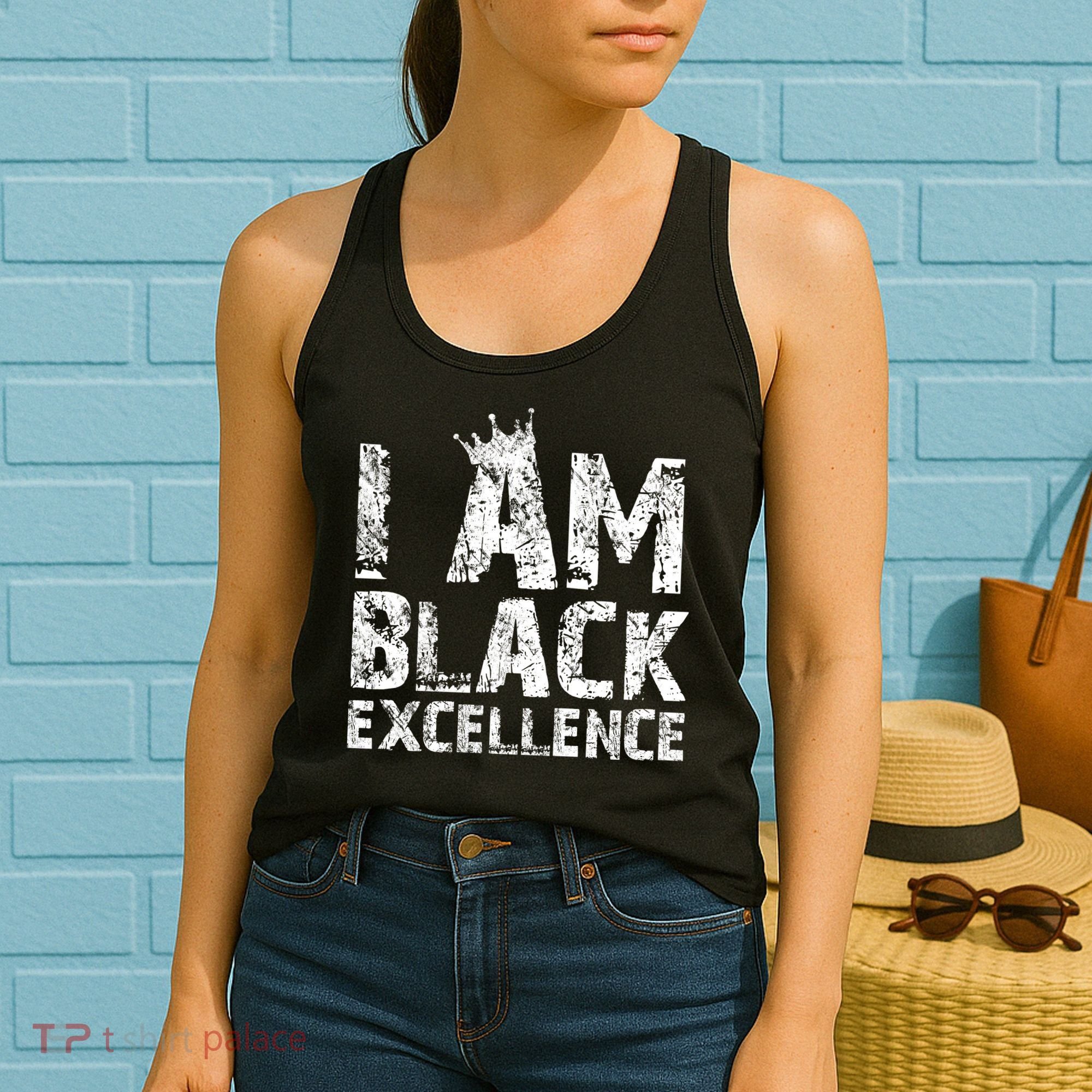 I Am Black Excellence Women's Tank Top