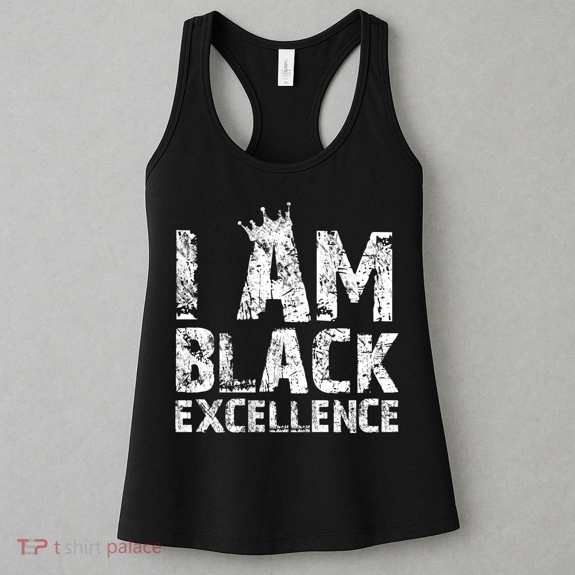 I Am Black Excellence Women's Tank Top