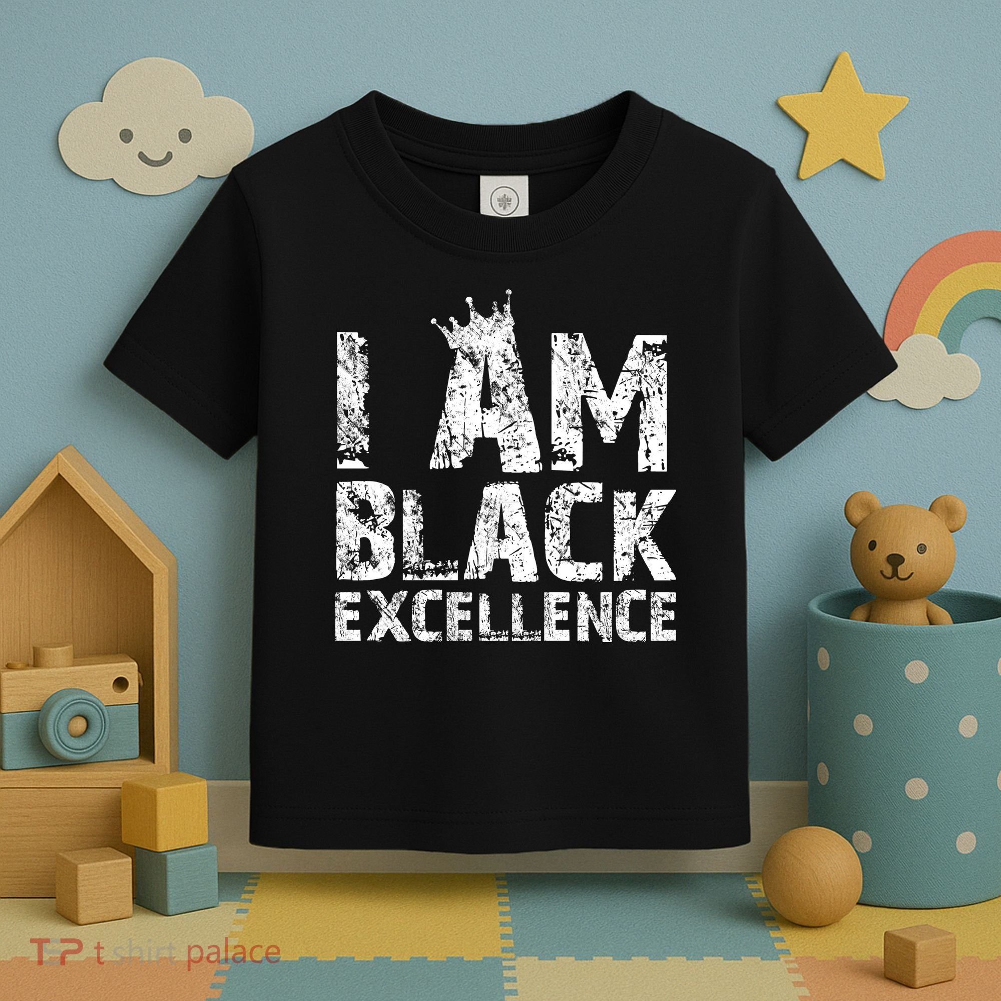 I Am Black Excellence Toddler T-Shirt