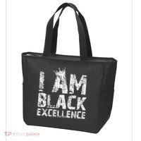 I Am Black Excellence Tote Bag thumb 3