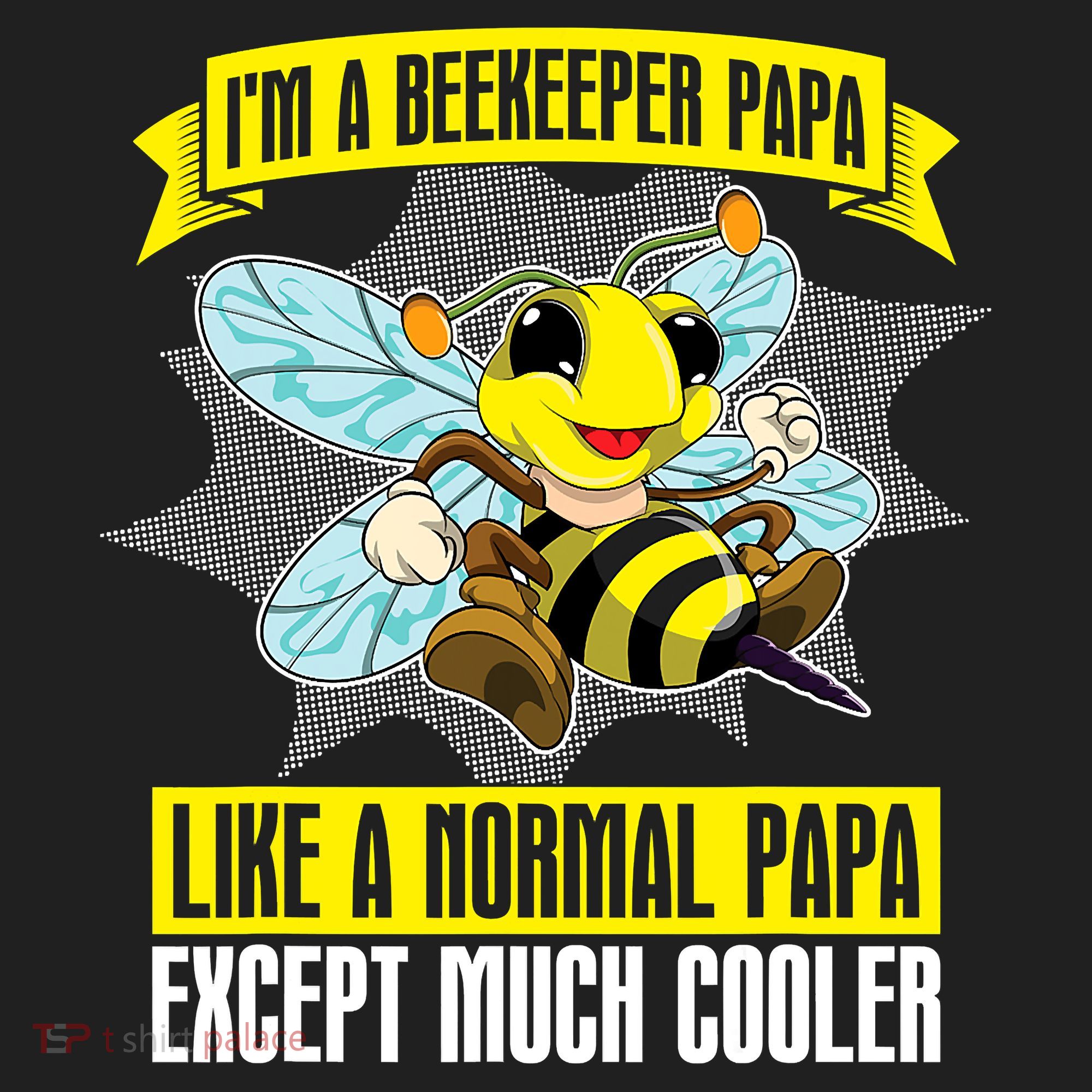 I'm A Beekeeper Papa Like A Normal Papa Cute Bee Funny Women's Sweatshirt