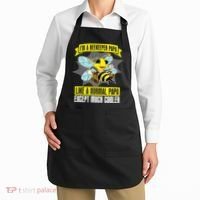 I'm A Beekeeper Papa Like A Normal Papa Cute Bee Funny Apron thumb 2
