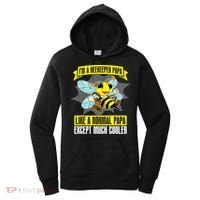 I'm A Beekeeper Papa Like A Normal Papa Cute Bee Funny Women's Hoodie thumb 0