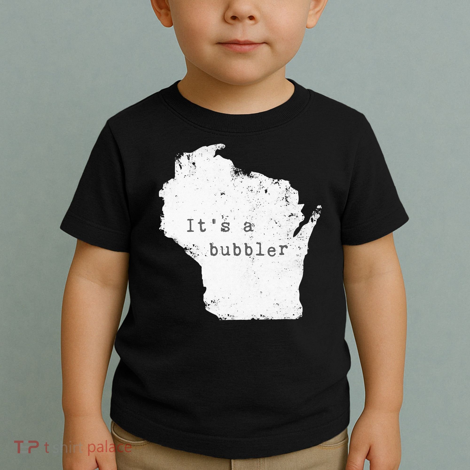Its A Bubbler Funny Wisconsin Slang Toddler T-Shirt