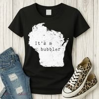 Its A Bubbler Funny Wisconsin Slang Women's T-Shirt thumb 3