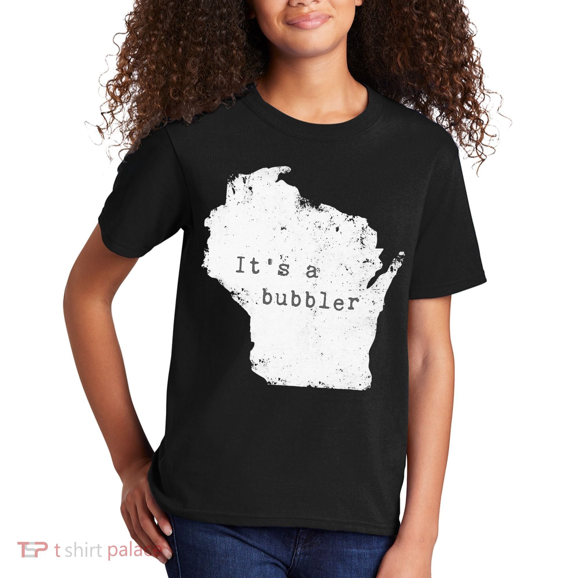 Its A Bubbler Funny Wisconsin Slang Kids T-Shirt