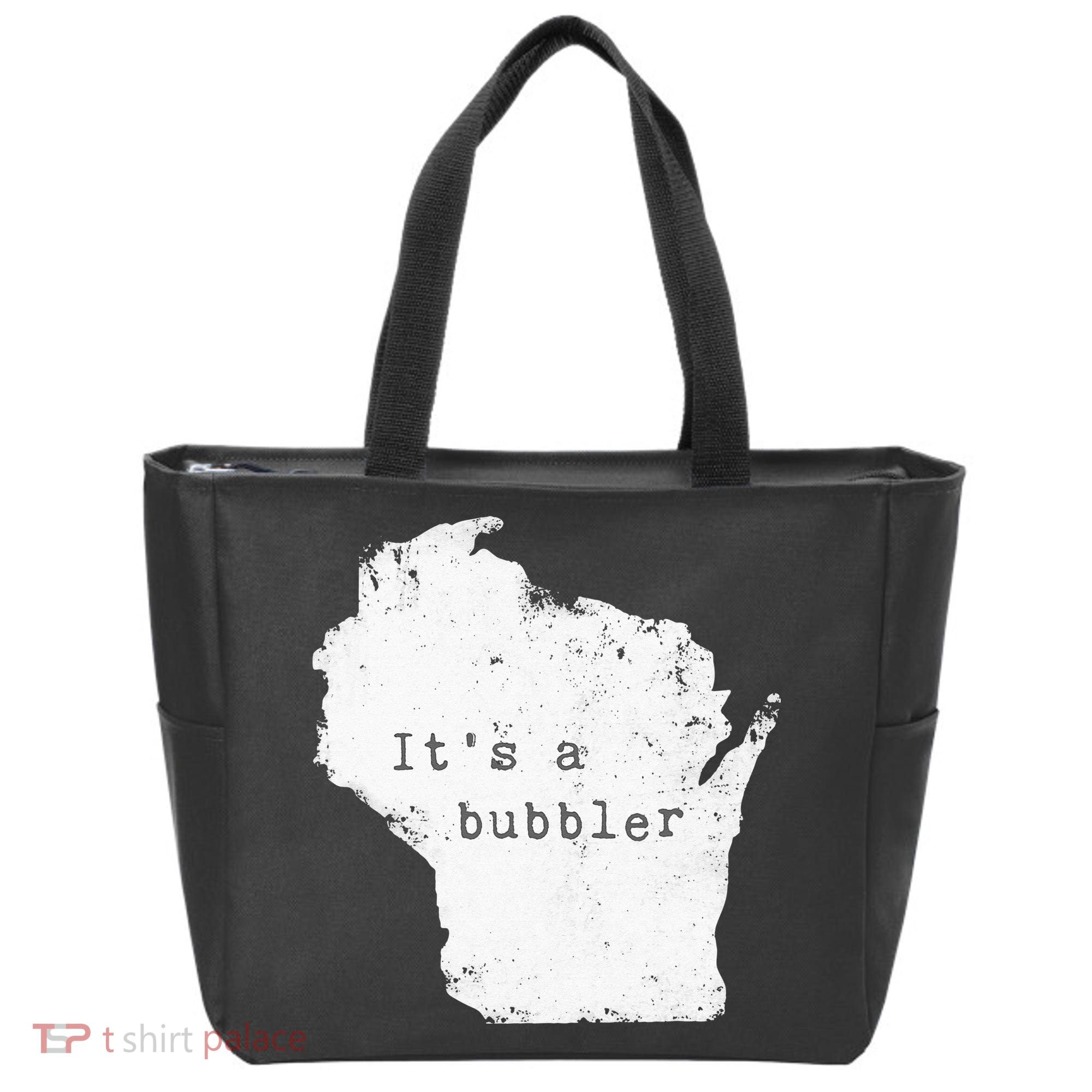 Its A Bubbler Funny Wisconsin Slang Tote Bag