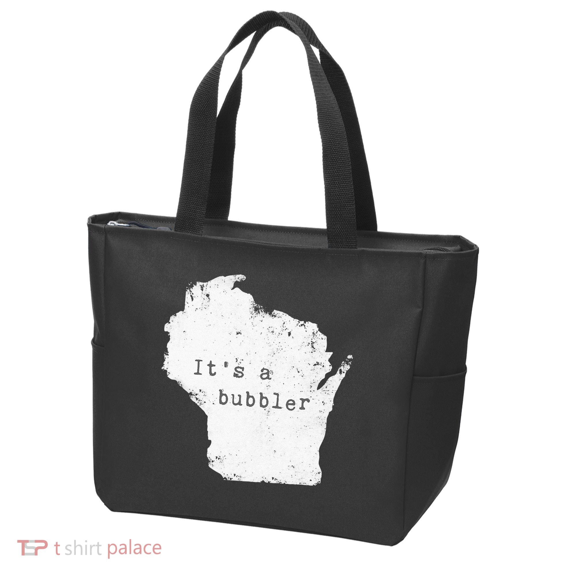Its A Bubbler Funny Wisconsin Slang Tote Bag