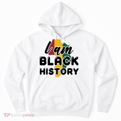 I Am Black History For Boy Black History Month Hoodie