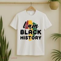 I Am Black History For Boy Black History Month T-Shirt thumb 2