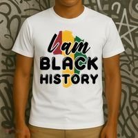 I Am Black History For Boy Black History Month T-Shirt thumb 3