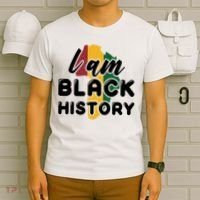 I Am Black History For Boy Black History Month T-Shirt thumb 6