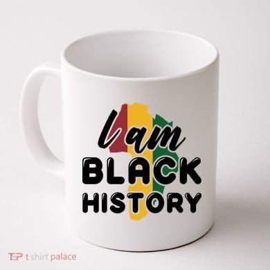 I Am Black History For Boy Black History Month Coffee Mug