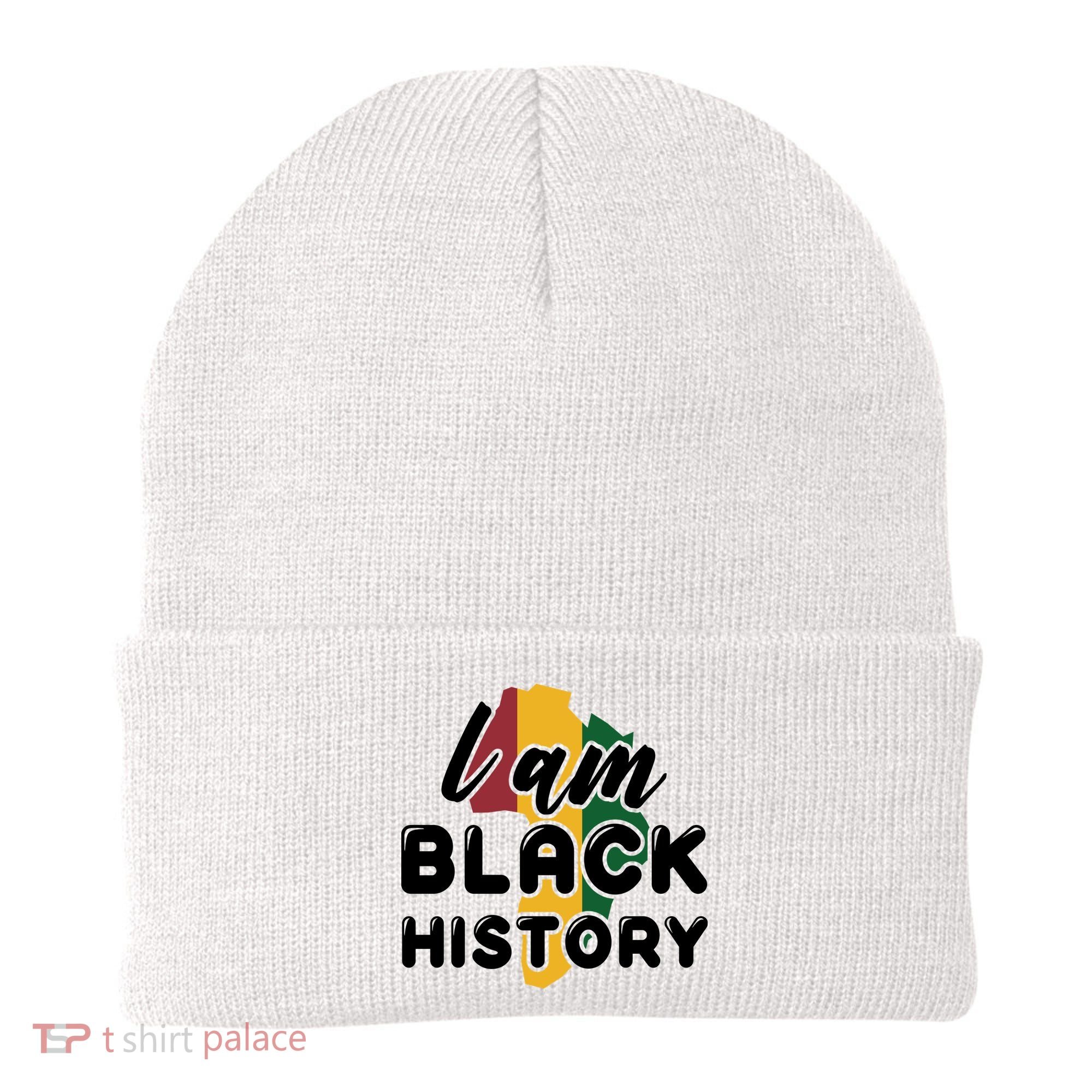 I Am Black History For Boy Black History Month Beanie
