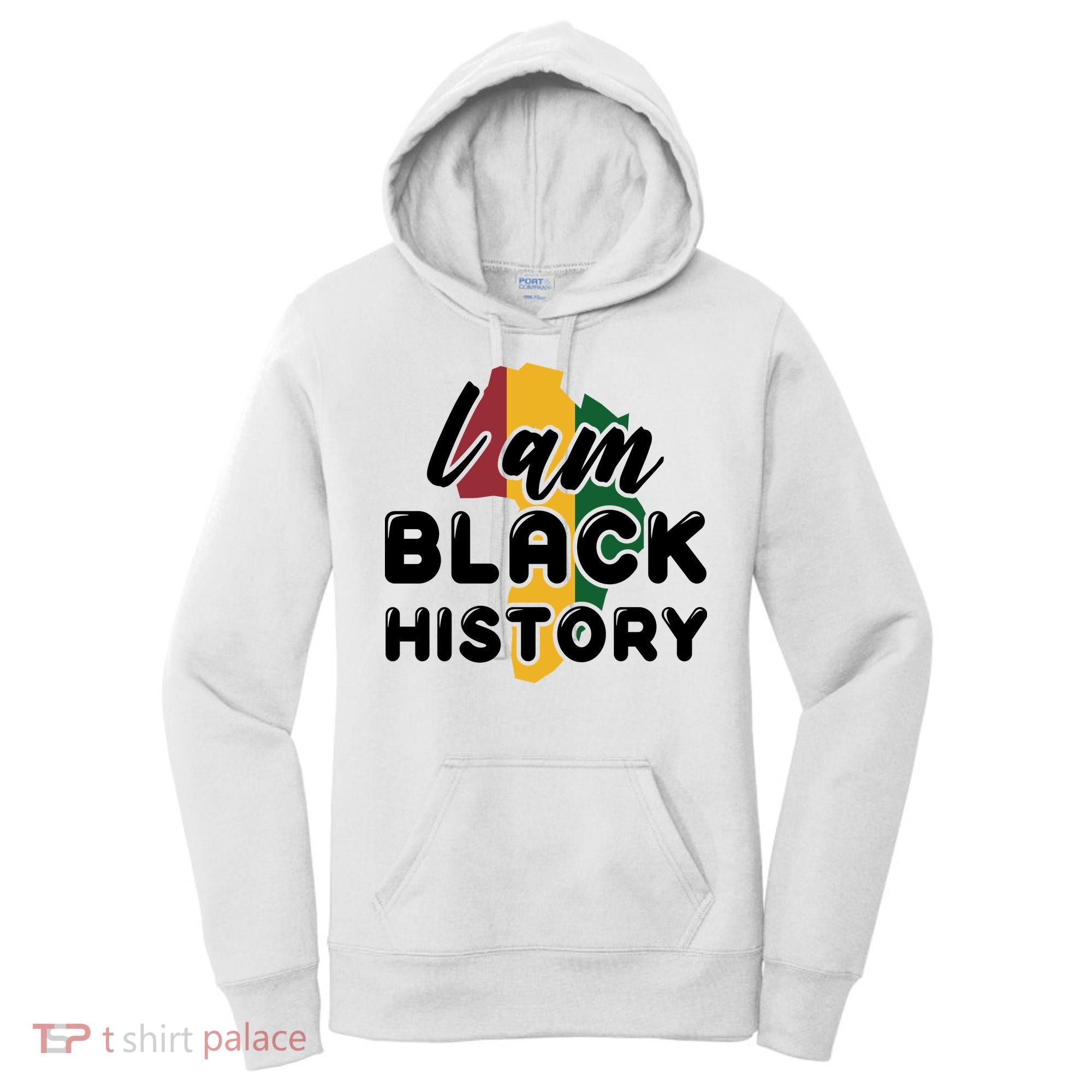I Am Black History For Boy Black History Month Women's Hoodie