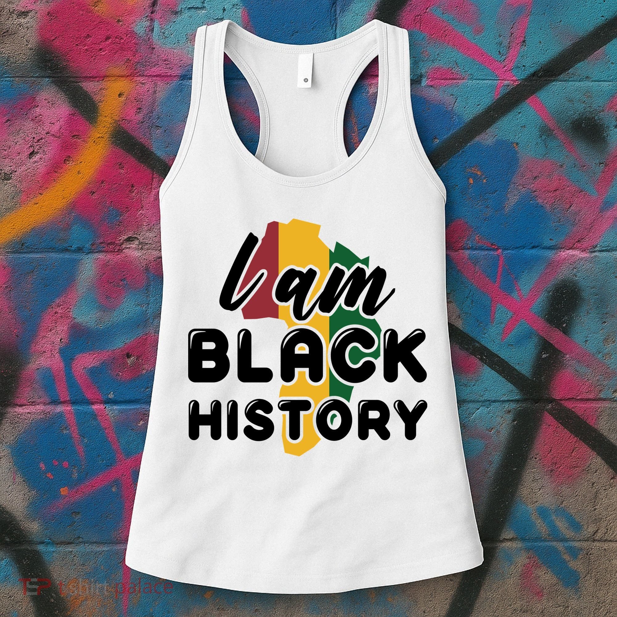 I Am Black History For Boy Black History Month Women's Tank Top