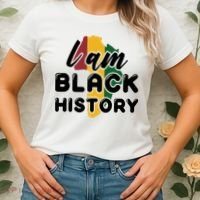 I Am Black History For Boy Black History Month Women's T-Shirt thumb 2