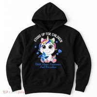 In April Blue Gnome Child Abuse Prevention Awareness Hoodie thumb 0