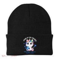 In April Blue Gnome Child Abuse Prevention Awareness Beanie thumb 0