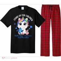 In April Blue Gnome Child Abuse Prevention Awareness Pajama Set thumb 0