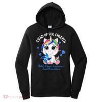 In April Blue Gnome Child Abuse Prevention Awareness Women's Hoodie thumb 0
