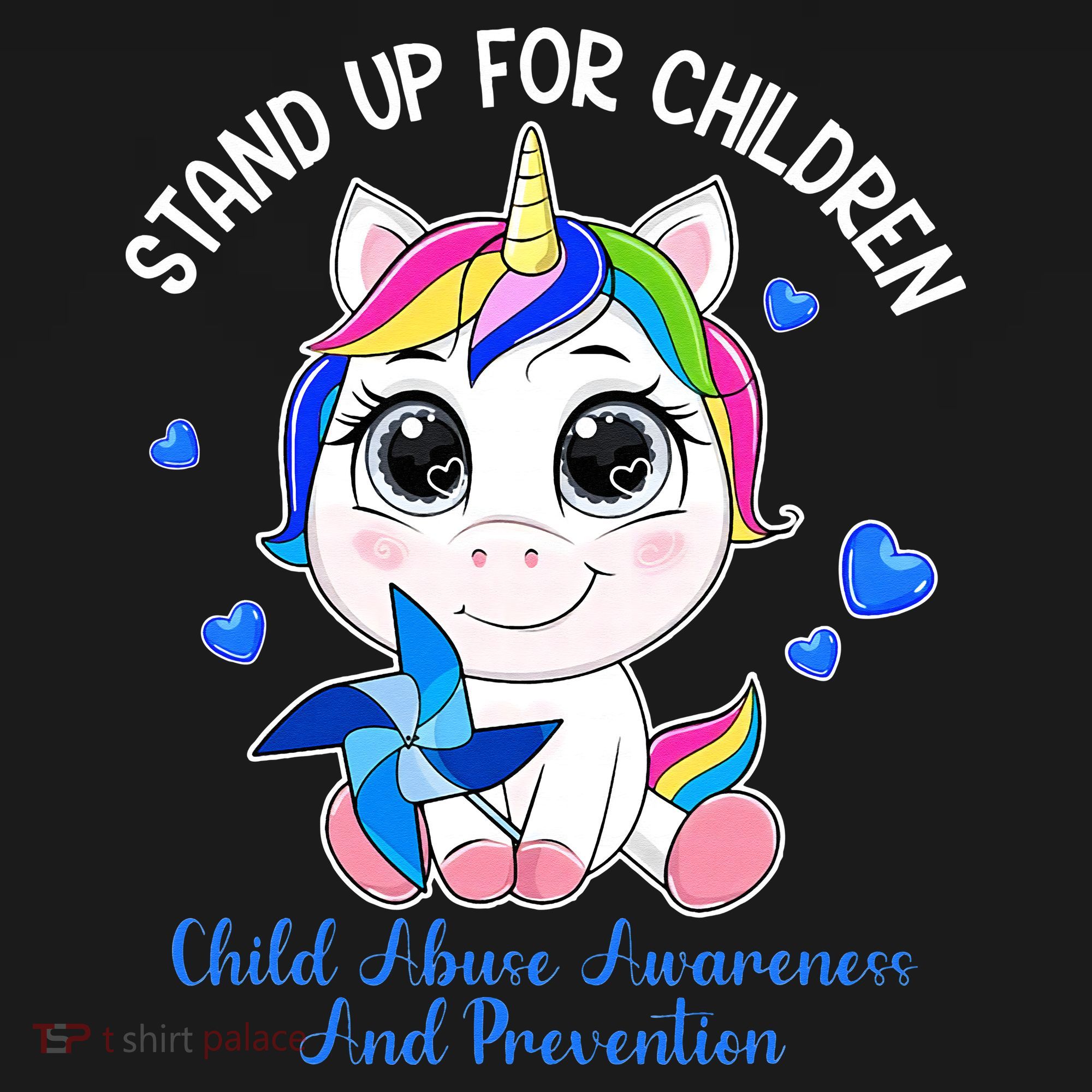 In April Blue Gnome Child Abuse Prevention Awareness Women's Hoodie