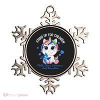 In April Blue Gnome Child Abuse Prevention Awareness Ornament thumb 0