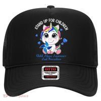 In April Blue Gnome Child Abuse Prevention Awareness Hat thumb 0