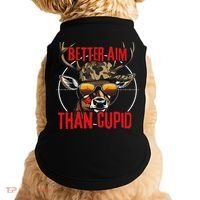 I Aim Better Than Cupid Hunting Valentine’s Day Doggie Tank thumb 0